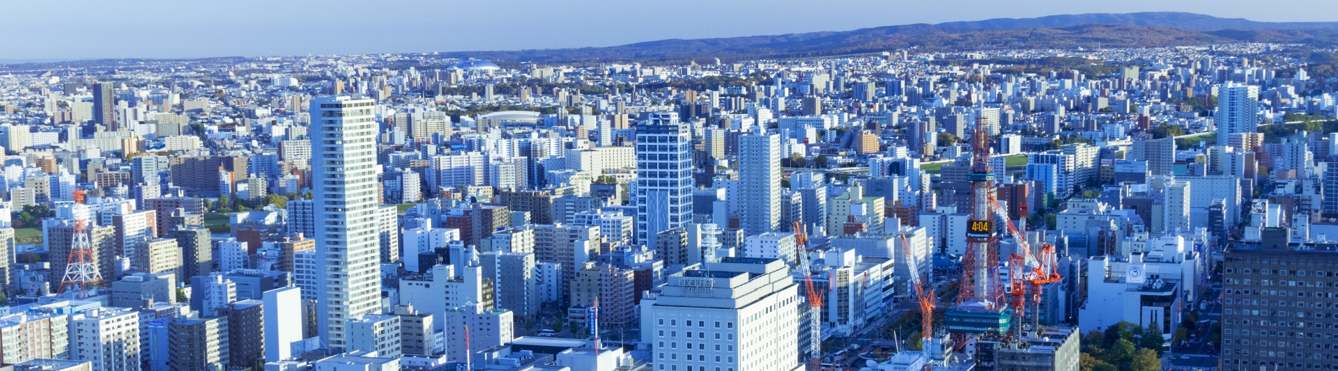 札幌市街地俯瞰写真1
