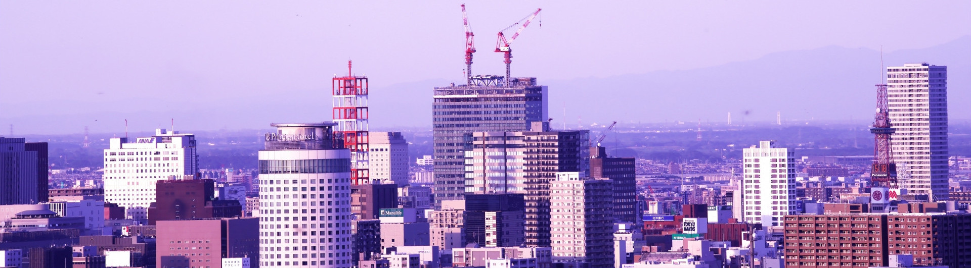 札幌市街地俯瞰写真2